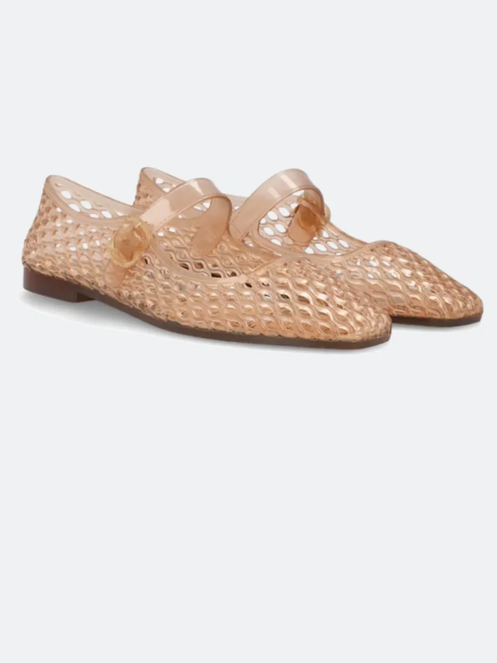Sam Edelman Women's Jelly Mary Jane Flats in Rose Gold - Picture 4 of 7